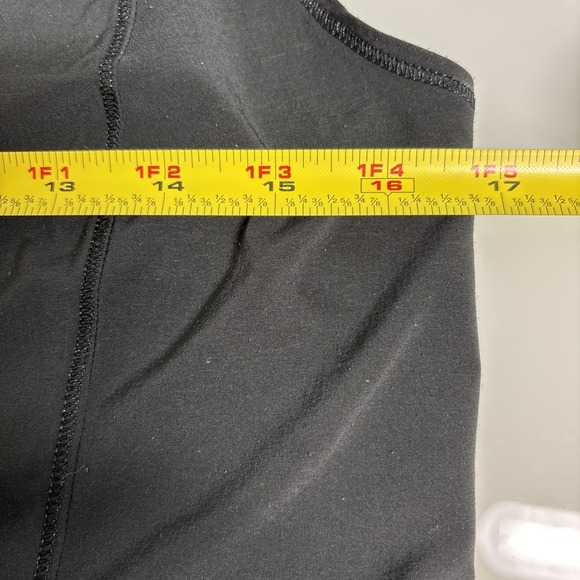 Lululemon Lightweight Racerback Lace Trim Athletic Tank Size Med Black - Picture 8 of 11